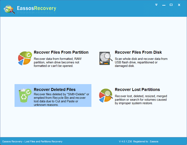 Recover deleted files with free recovery software