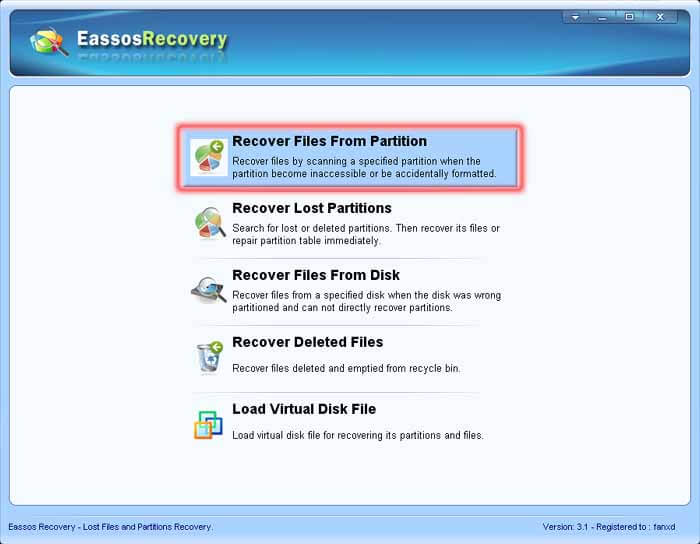 data recovery by file type
