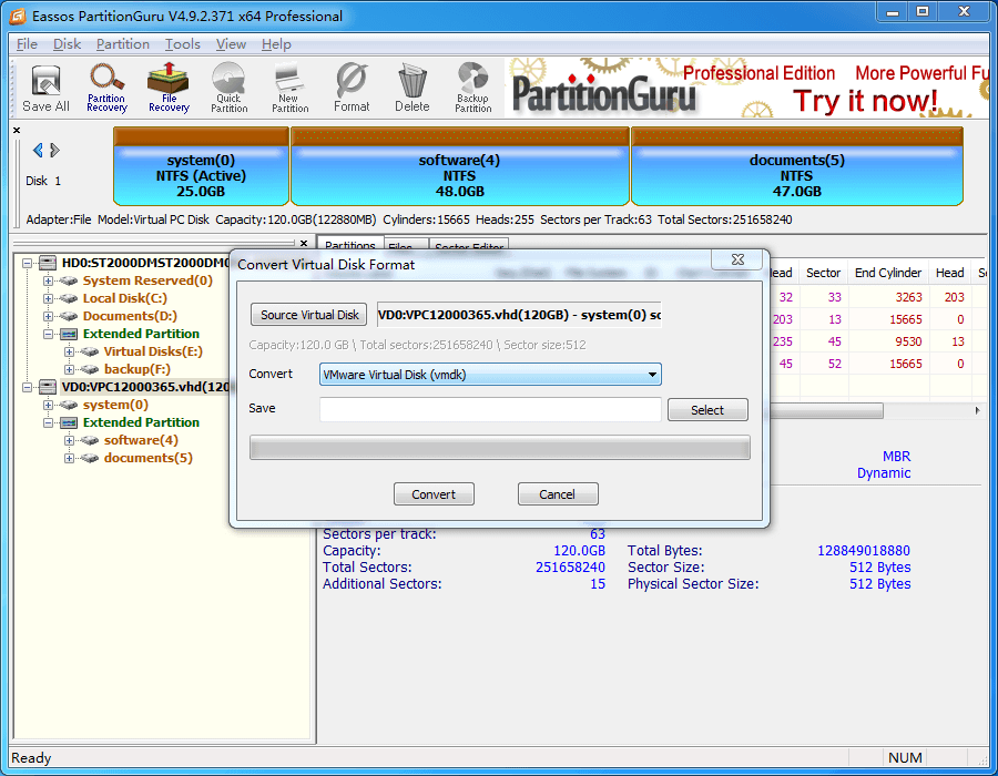 Convert Virtual Disk Format