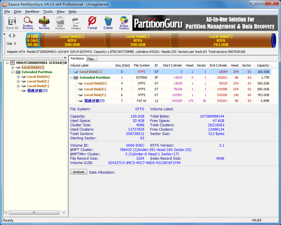 Recover Data From Logically Damaged Disk