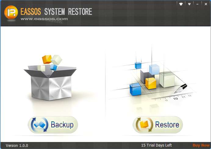 Eassos System Restore- backup Windows 01