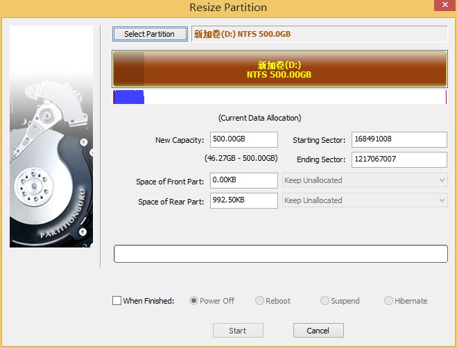 Resize System Partition