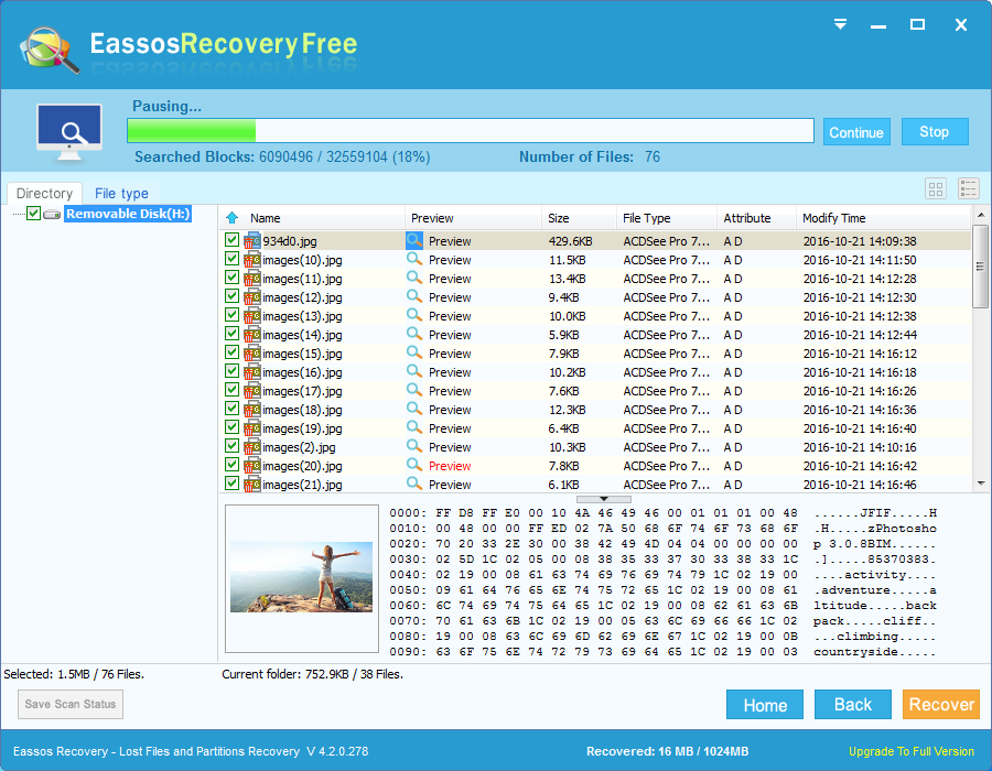 Formatted FAT32 partition recovery