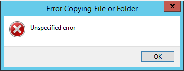 error-copying-file-or-folder-error