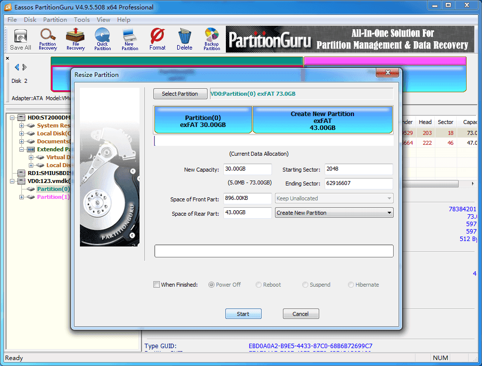 Create Partition