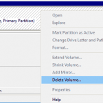 delete partition from USB