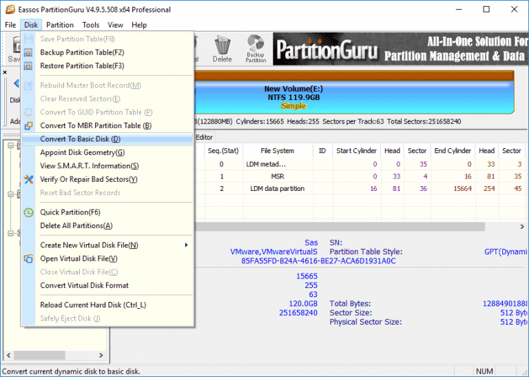 How to convert dynamic disk to basic disk without data loss eassos blog