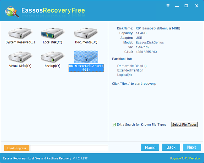 Recover Deleted/Formatted Data