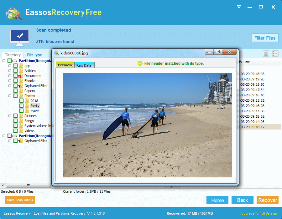 photo and video recovery