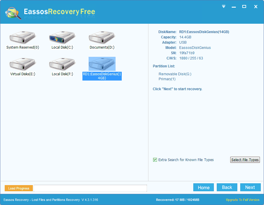 Free USB Data Recovery Software