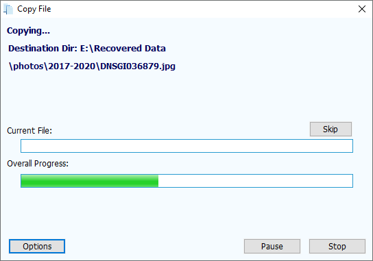 Whole Disk File Recovery