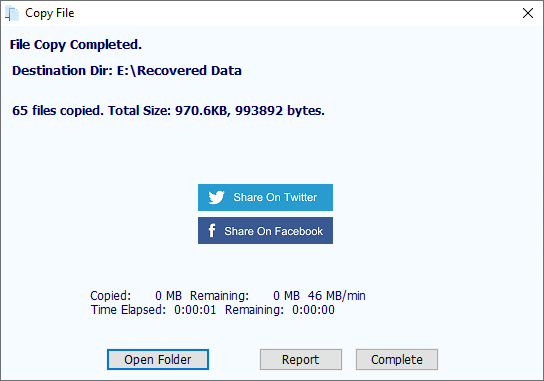 Whole Disk File Recovery