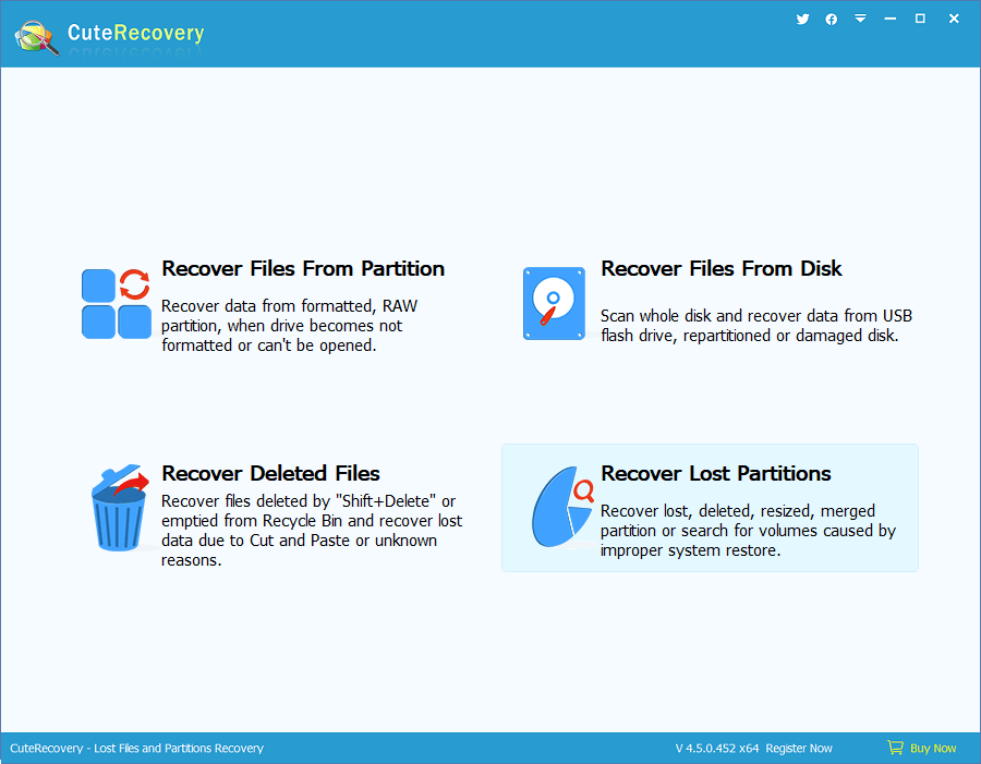 Lost Partition Recovery