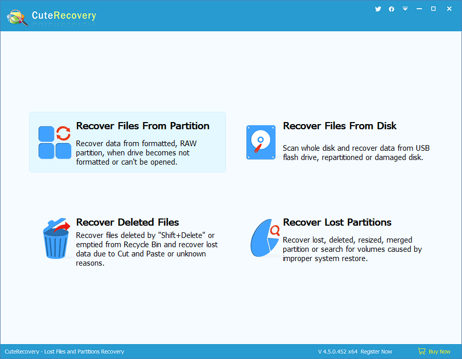 Formatted/RAW/Corrupted Partition Recovery