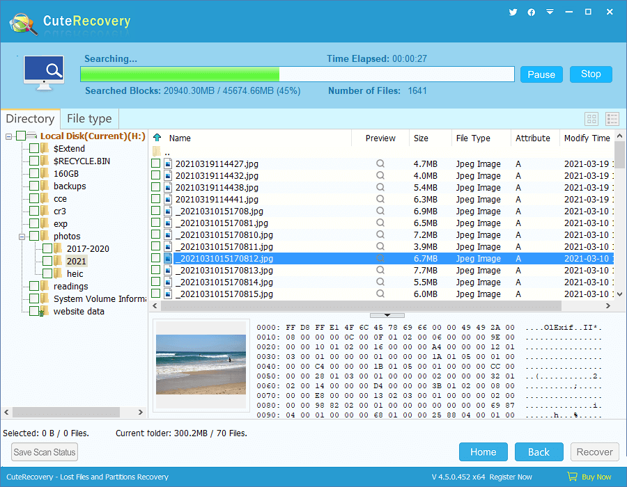 Formatted/RAW/Corrupted Partition Recovery