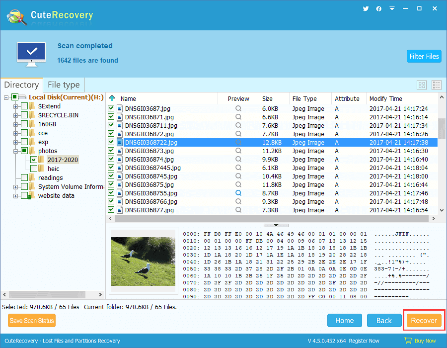 Formatted/RAW/Corrupted Partition Recovery