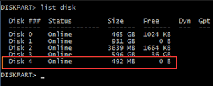 Windows was unable to complete the format