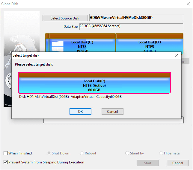 clone HDD to SSD