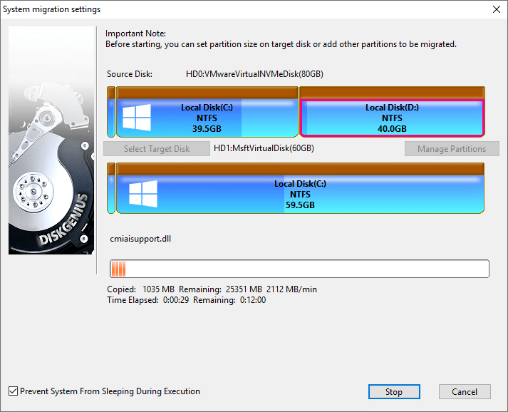 clone HDD to SSD