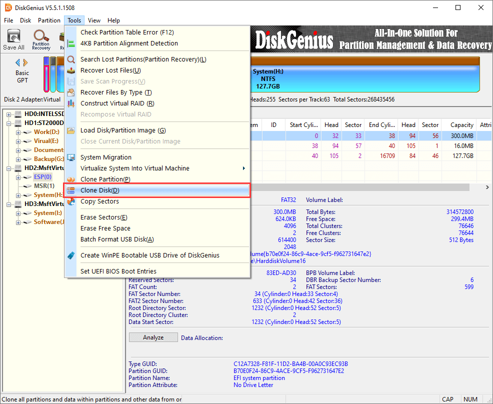 Transfer Data from One Hard Drive to Another