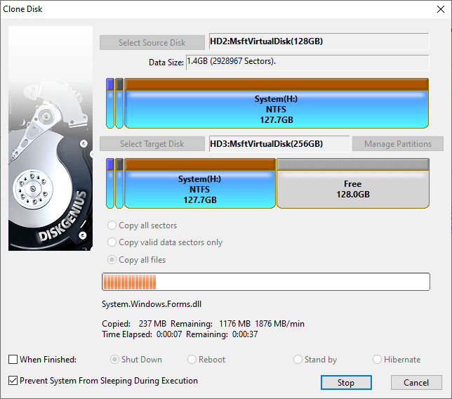 Transfer Data from One Hard Drive to Another