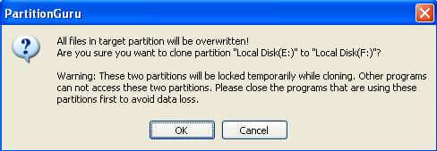 clone partition