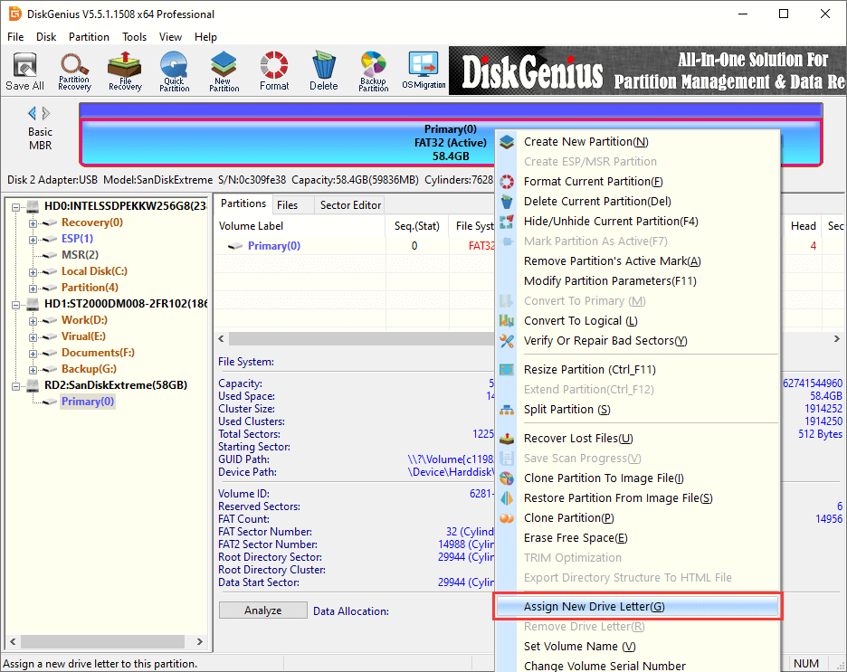 external hard drive not showing up