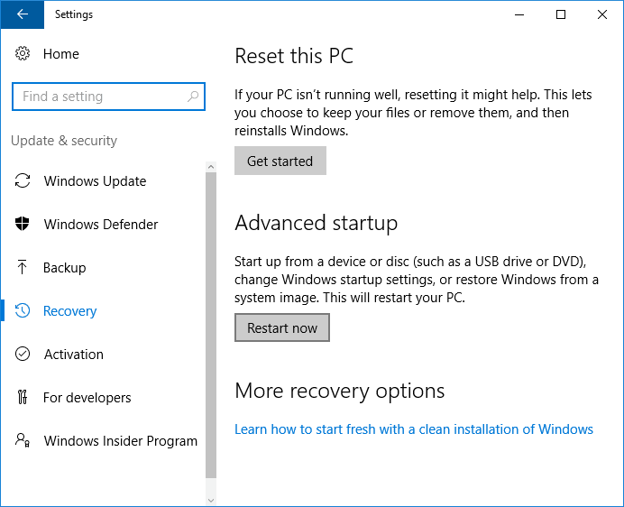 How to fix error code 0x80070091 in Windows 10