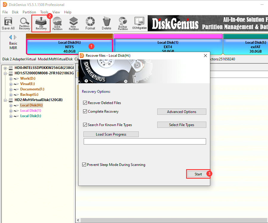 hard drive recovery