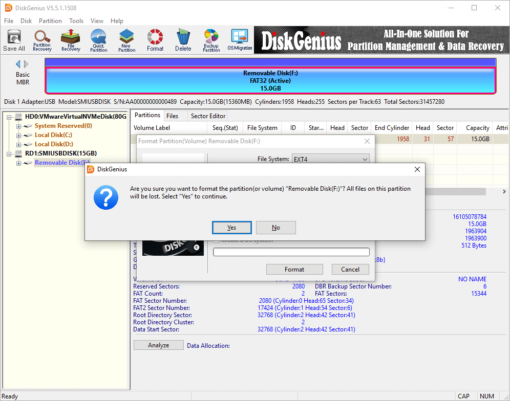 how to format usb drive FAT32