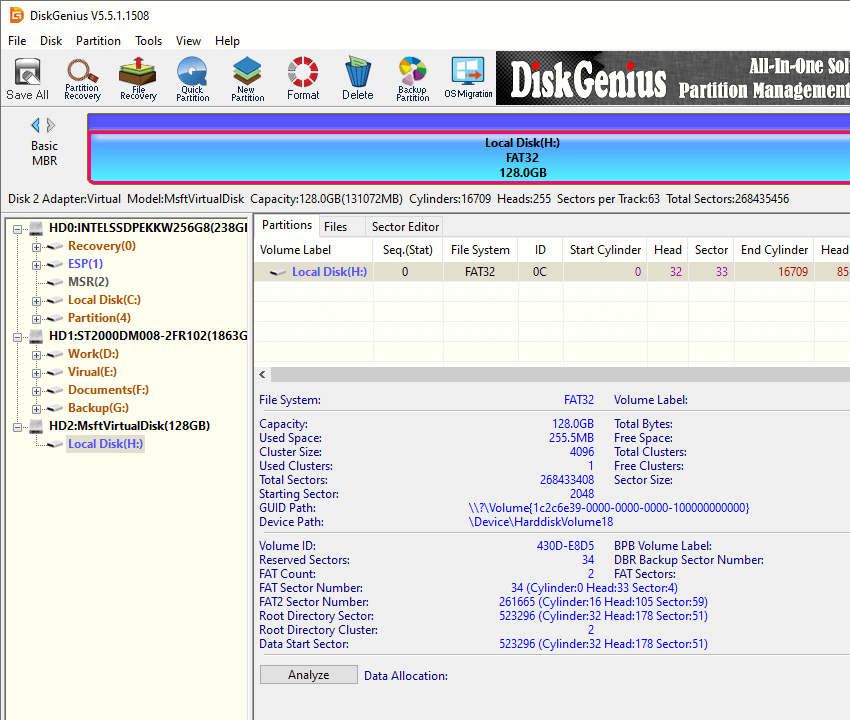 how to format usb drive FAT32