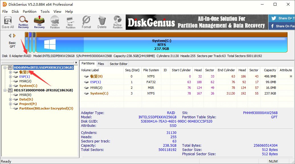 NVMe SSD Not Showing Up