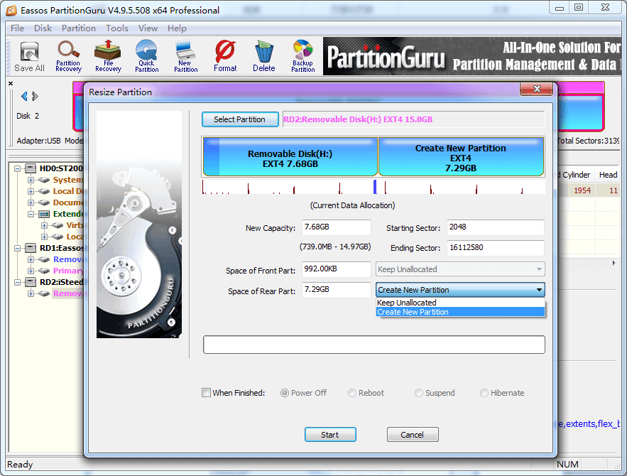 How to Partition SD Card