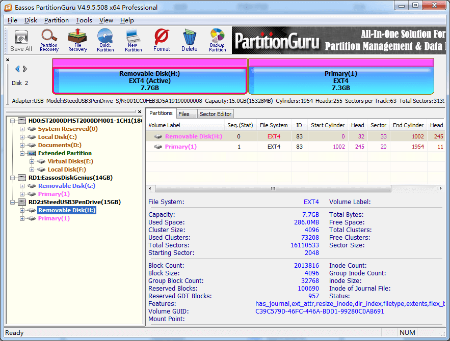 How to Partition SD Card