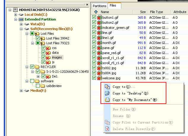 Recover Lost and Deleted Files