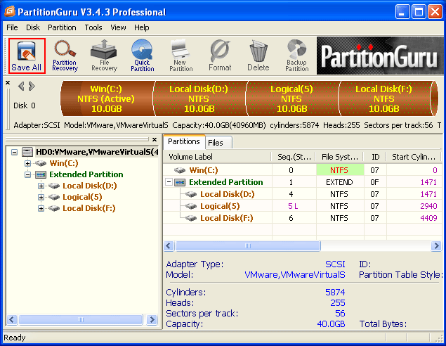 Recover Lost or Deleted Partitions