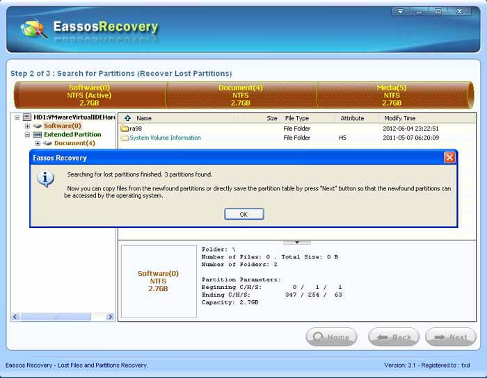 undelete partition