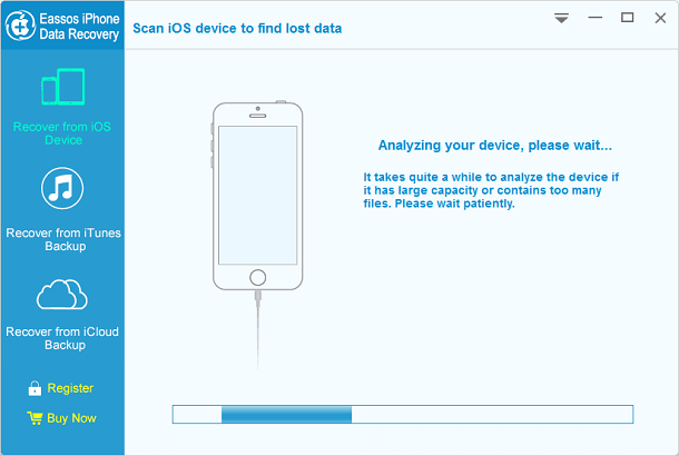 How to use Eassos iPhone Data Recovery