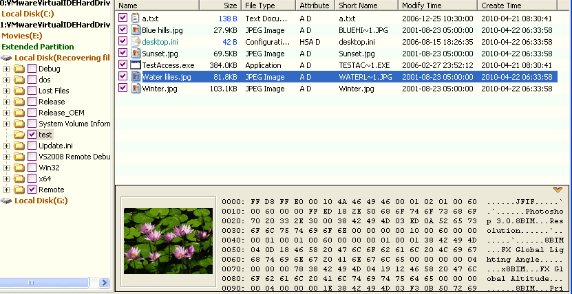 File Recovery