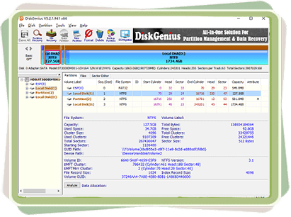 DiskGenius Pro